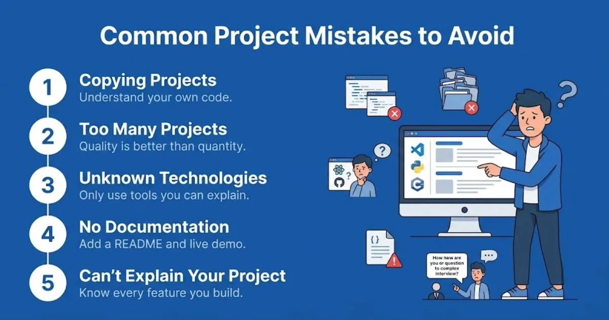 common project mistakes to avoid