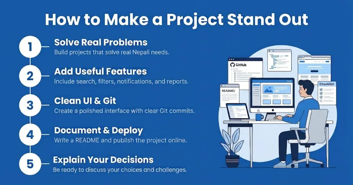 how to make project standout among other candidates