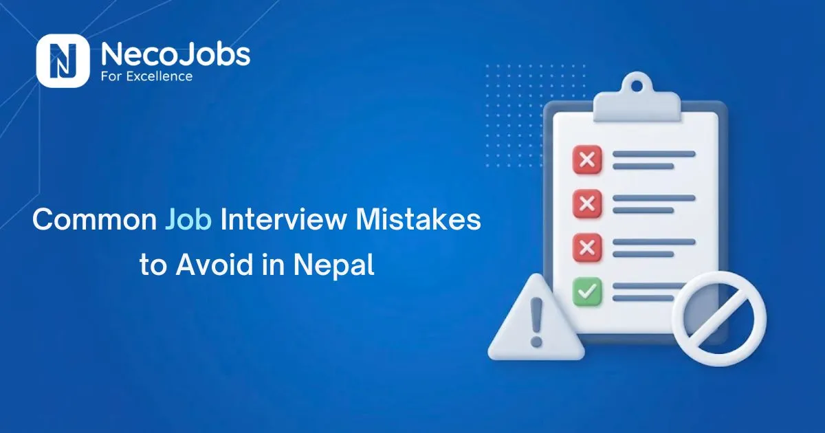 Common Job Interview Mistakes to Avoid - Career Tips